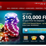 Silver Oak Casino $10,000 Welcome Bonus
