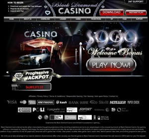 Black Diamond Casino Website